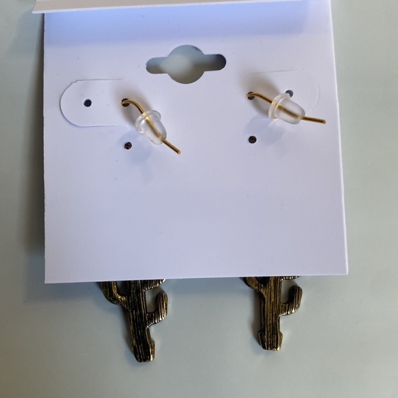 Cactus Earrings Earrings Earrings - Picture 4 of 5